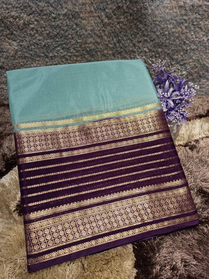 Artificial / Mix Crape Sarees ( Semi Crape )