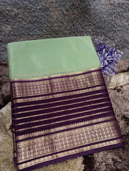 Artificial / Mix Crape Sarees ( Semi Crape )