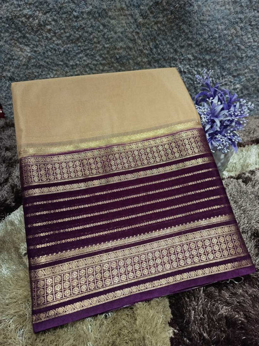 Artificial / Mix Crape Sarees ( Semi Crape )