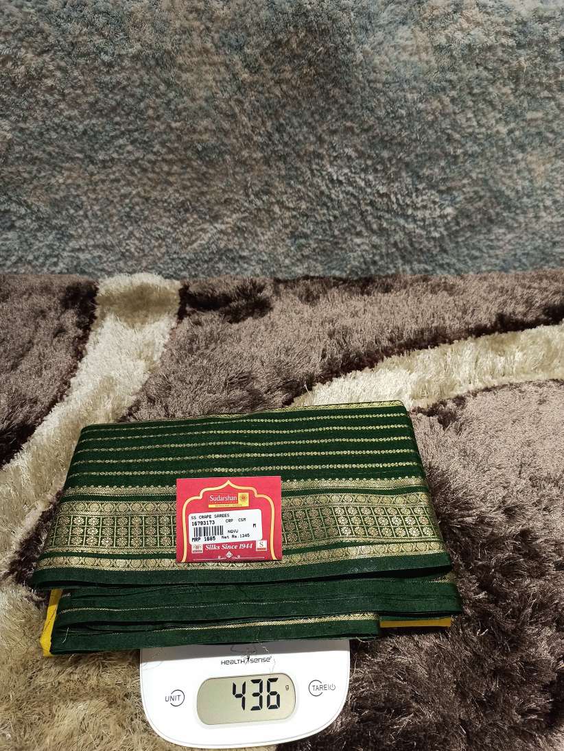 Artificial / Mix Crape Sarees ( Semi Crape )