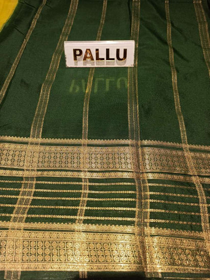 Artificial / Mix Crape Sarees ( Semi Crape )