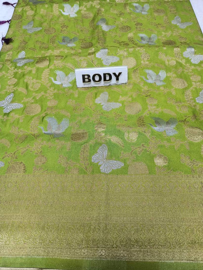 Artificial / Mix Crape Sarees ( Semi Crape )