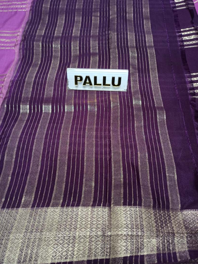 Artificial / Mix Crape Sarees ( Semi Crape )