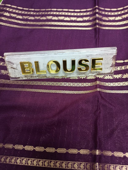 Artificial / Mix Crape Sarees ( Semi Crape )