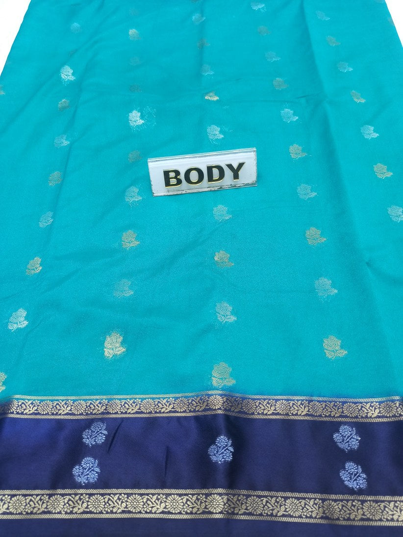 Artificial / Mix Crape Sarees ( Semi Crape )