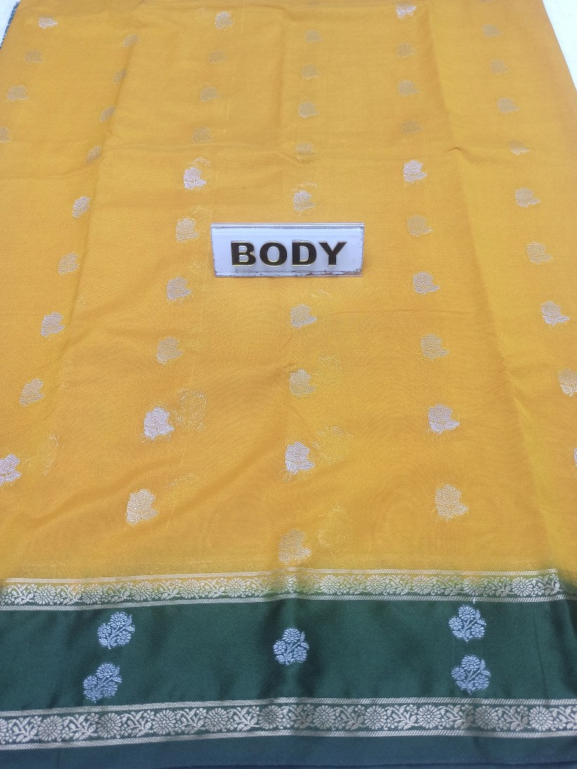 Artificial / Mix Crape Sarees ( Semi Crape )