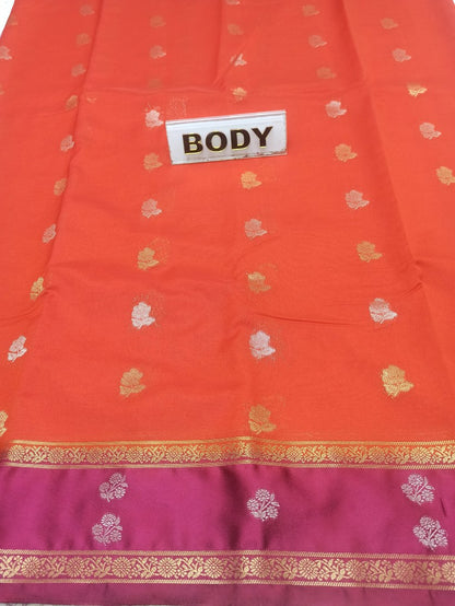 Artificial / Mix Crape Sarees ( Semi Crape )