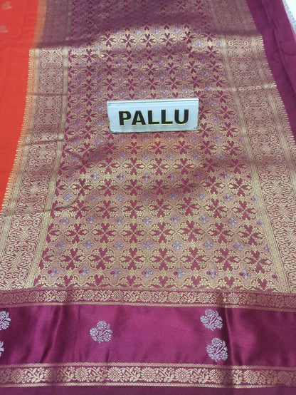 Artificial / Mix Crape Sarees ( Semi Crape )
