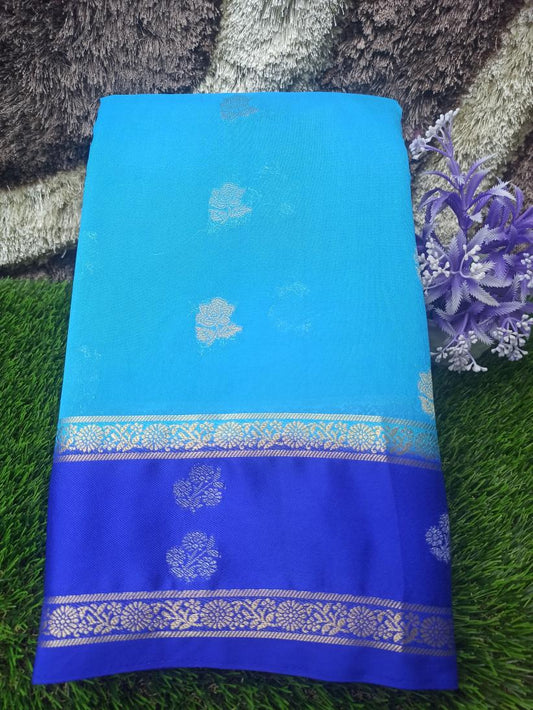 Artificial / Mix Crape Sarees ( Semi Crape )