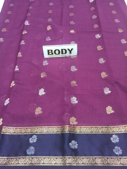 Artificial / Mix Crape Sarees ( Semi Crape )