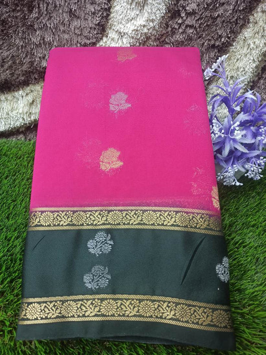 Artificial / Mix Crape Sarees ( Semi Crape )