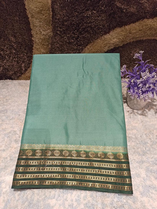 Artificial / Mix Crape Sarees ( Semi Crape )