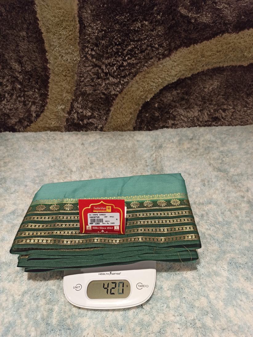 Artificial / Mix Crape Sarees ( Semi Crape )