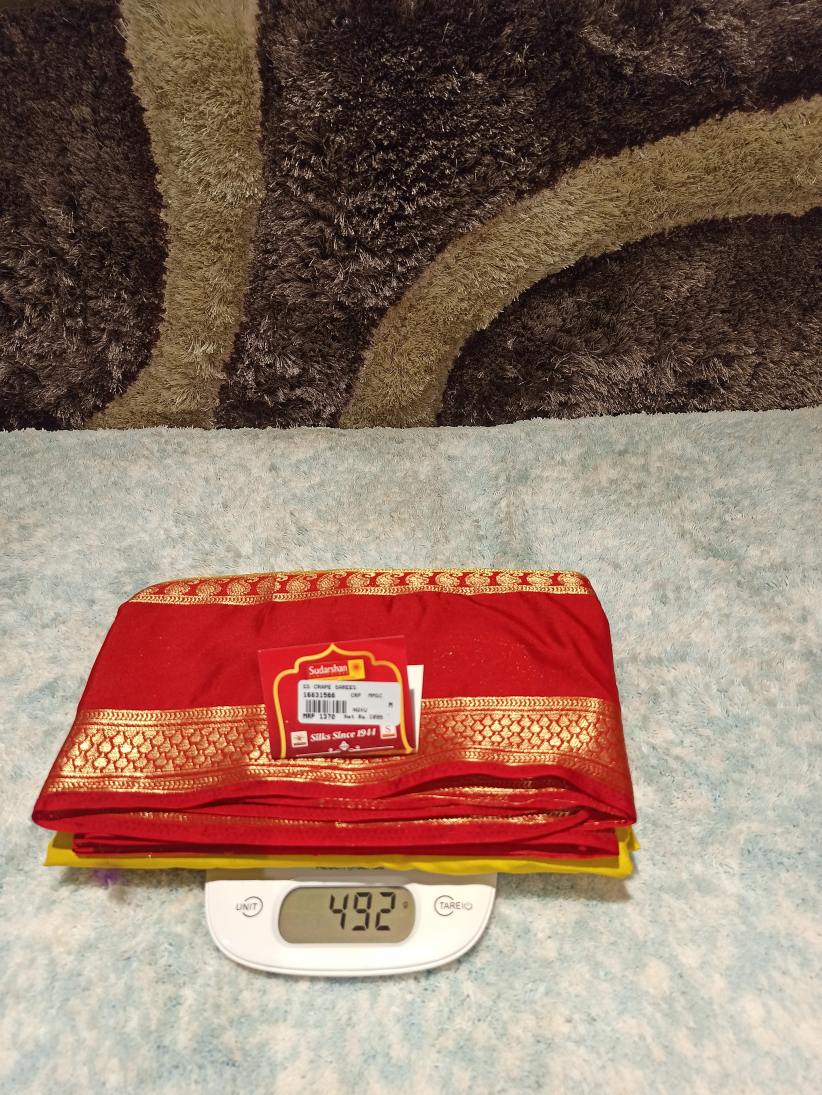 Artificial / Mix Crape Sarees ( Semi Crape )