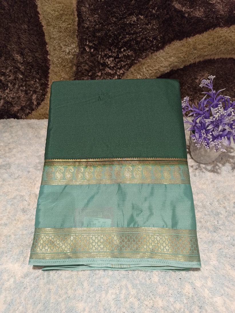 Artificial / Mix Crape Sarees ( Semi Crape )