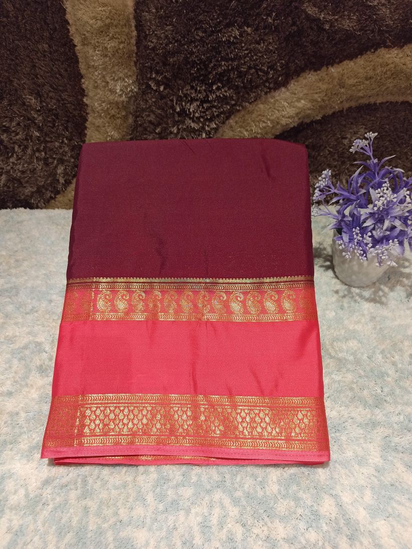Artificial / Mix Crape Sarees ( Semi Crape )