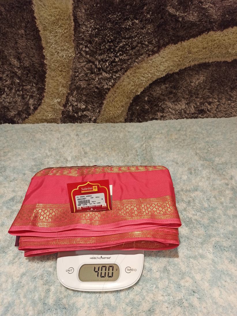 Artificial / Mix Crape Sarees ( Semi Crape )