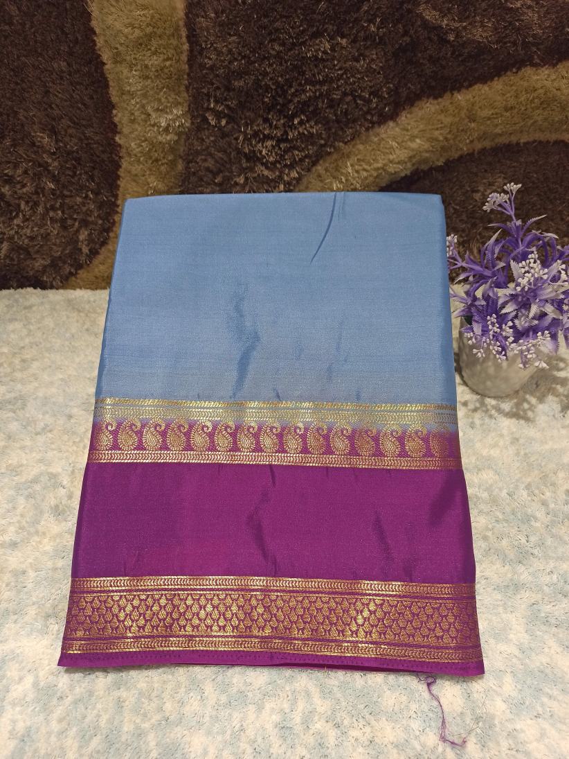 Artificial / Mix Crape Sarees ( Semi Crape )