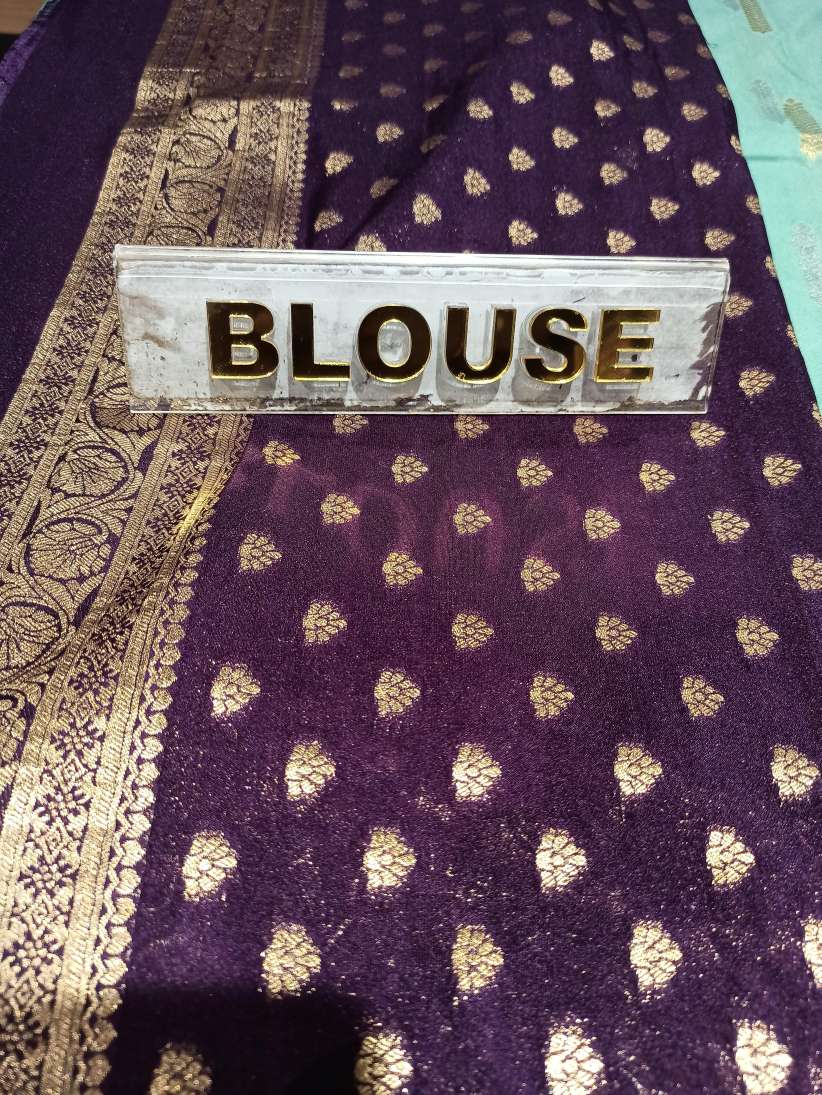 Artificial / Mix Crape Sarees ( Semi Crape )