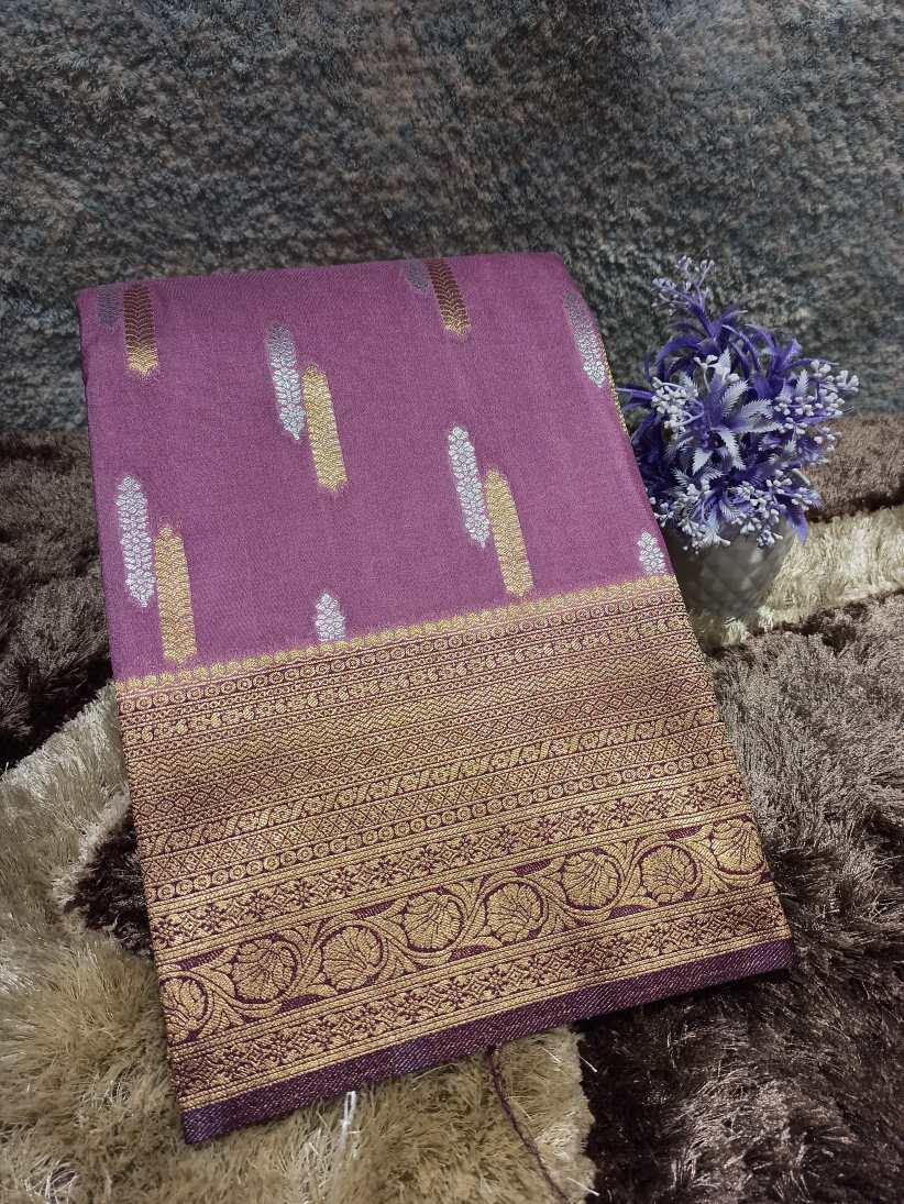 Artificial / Mix Crape Sarees ( Semi Crape )