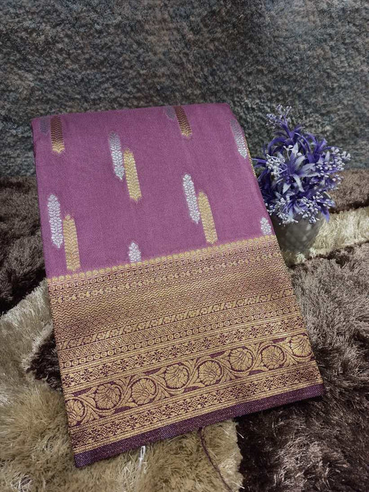 Artificial / Mix Crape Sarees ( Semi Crape )