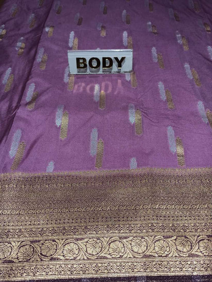 Artificial / Mix Crape Sarees ( Semi Crape )