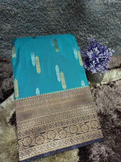 Artificial / Mix Crape Sarees ( Semi Crape )
