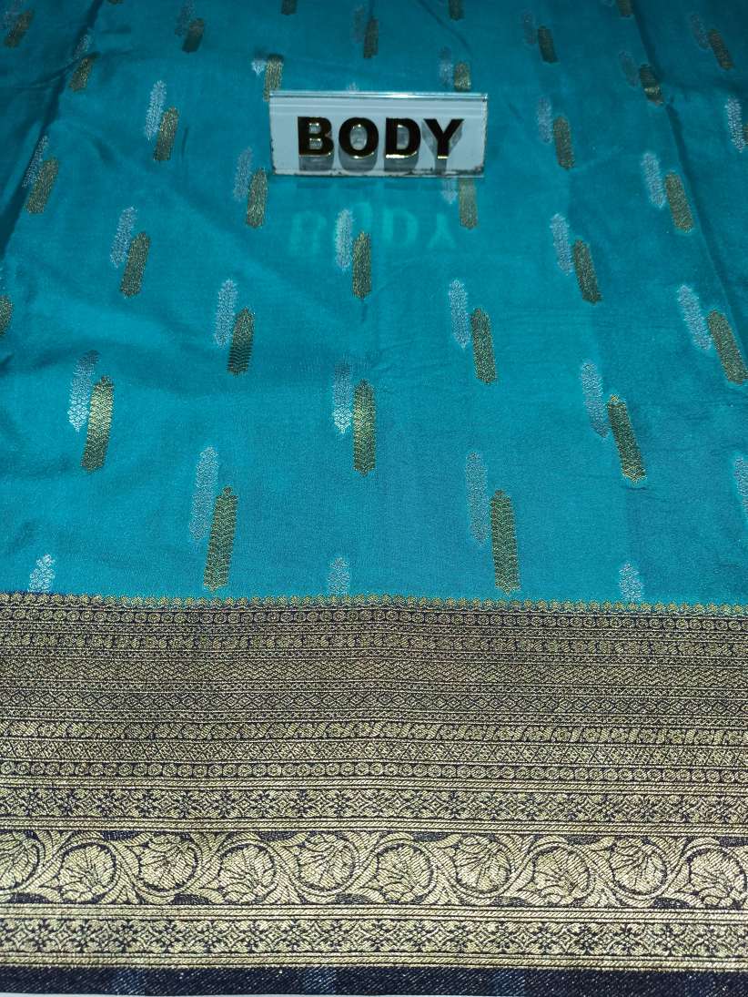 Artificial / Mix Crape Sarees ( Semi Crape )