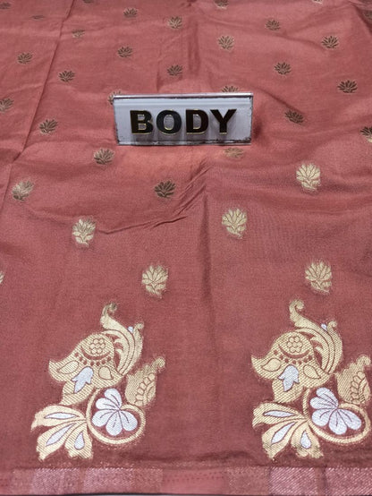 Artificial / Mix Crape Sarees ( Semi Crape )