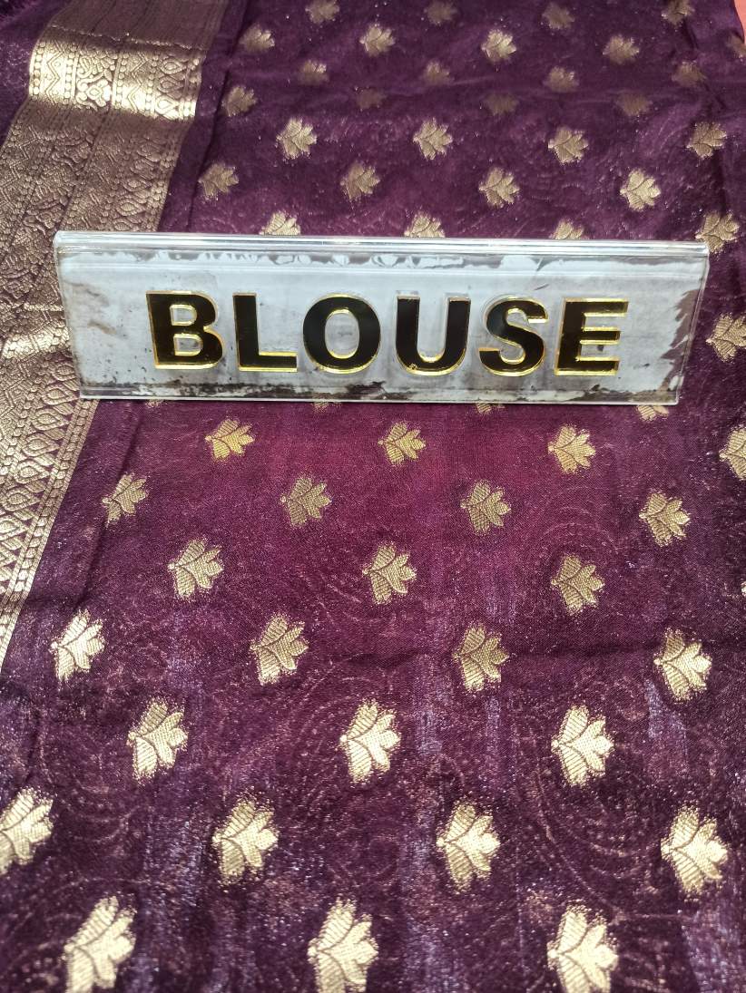 Artificial / Mix Crape Sarees ( Semi Crape )