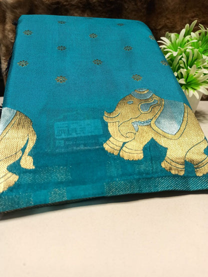 Artificial / Mix Crape Sarees ( Semi Crape )