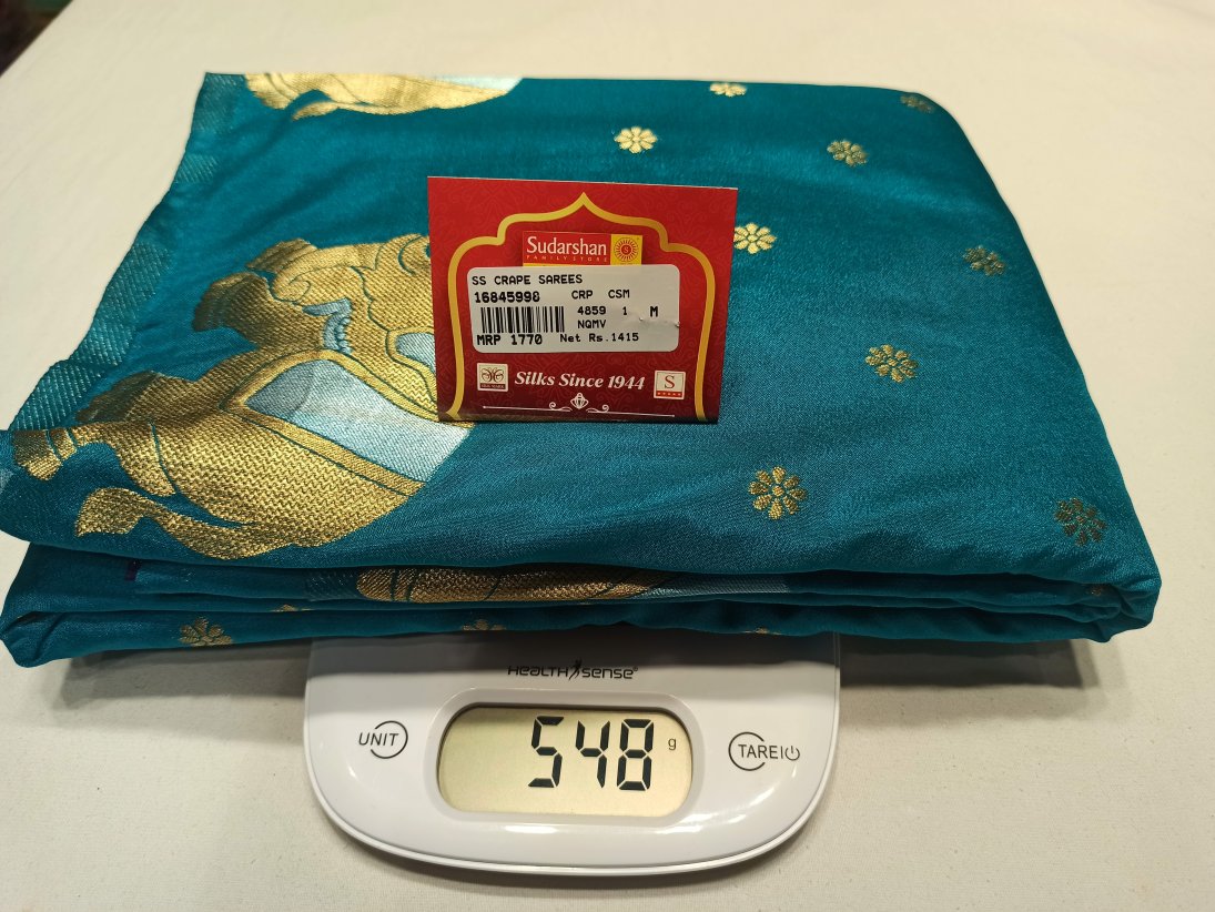 Artificial / Mix Crape Sarees ( Semi Crape )