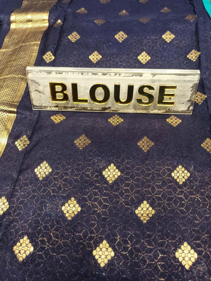 Artificial / Mix Crape Sarees ( Semi Crape )