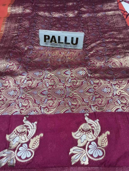 Artificial / Mix Crape Sarees ( Semi Crape )