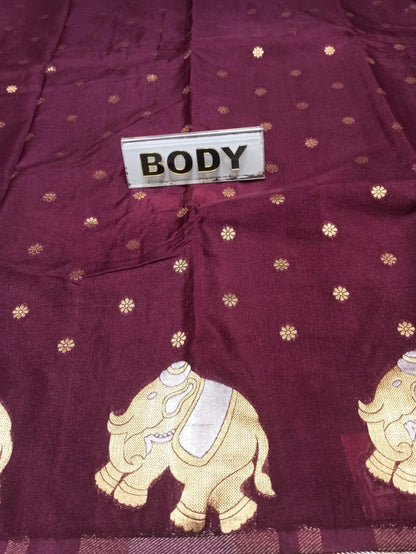 Artificial / Mix Crape Sarees ( Semi Crape )