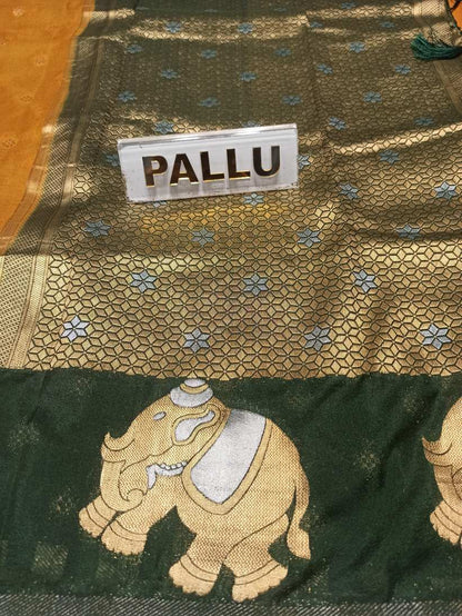 Artificial / Mix Crape Sarees ( Semi Crape )