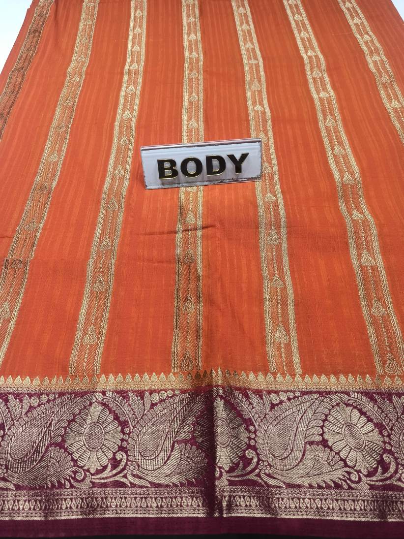 Artificial / Mix Crape Sarees ( Semi Crape )