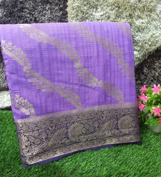 Artificial / Mix Crape Sarees ( Semi Crape )