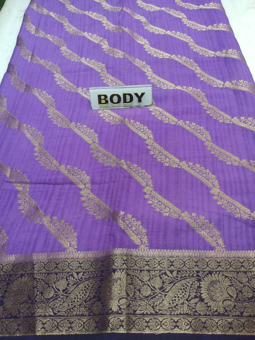 Artificial / Mix Crape Sarees ( Semi Crape )