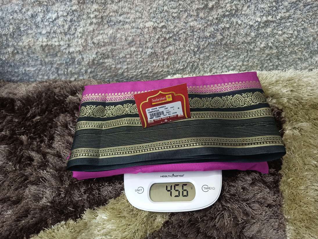 Artificial / Mix Crape Sarees ( Semi Crape )