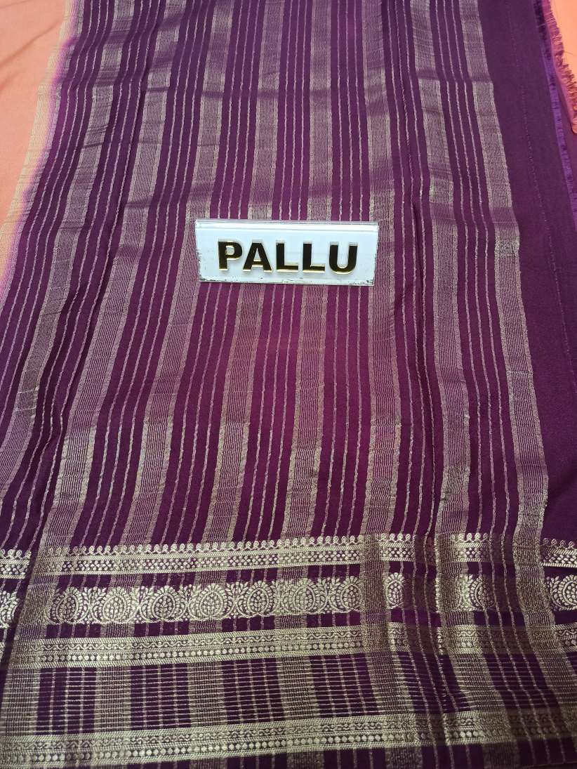 Artificial / Mix Crape Sarees ( Semi Crape )