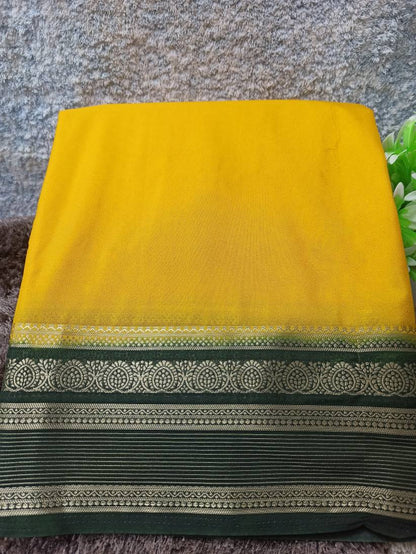 Artificial / Mix Crape Sarees ( Semi Crape )
