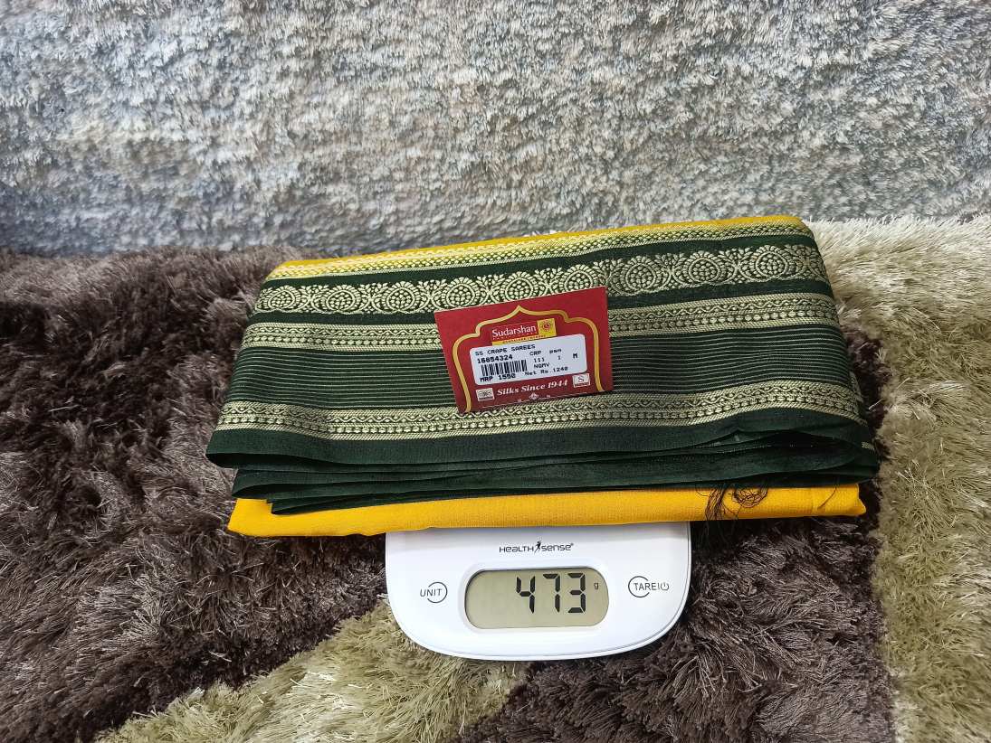 Artificial / Mix Crape Sarees ( Semi Crape )