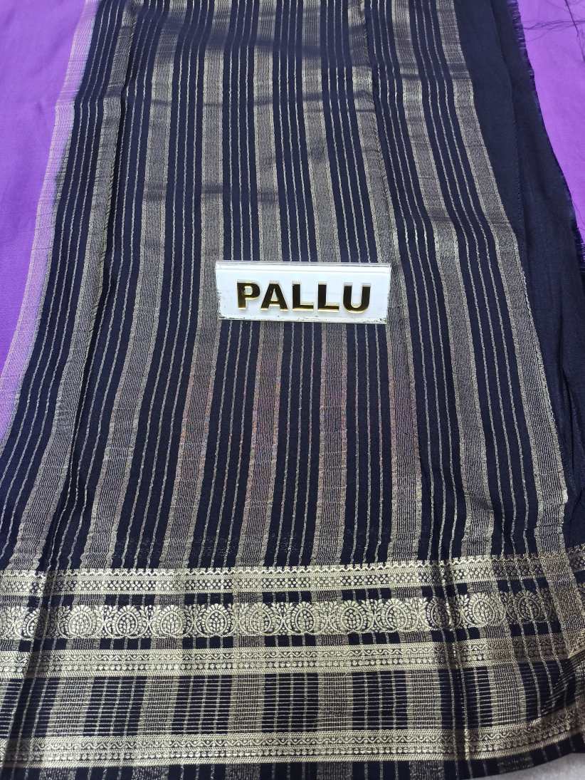 Artificial / Mix Crape Sarees ( Semi Crape )