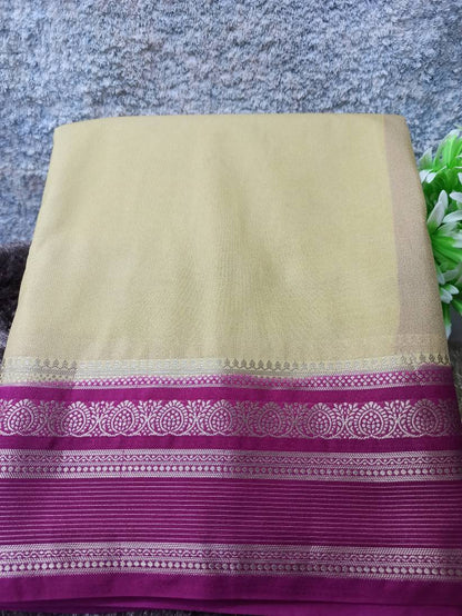 Artificial / Mix Crape Sarees ( Semi Crape )