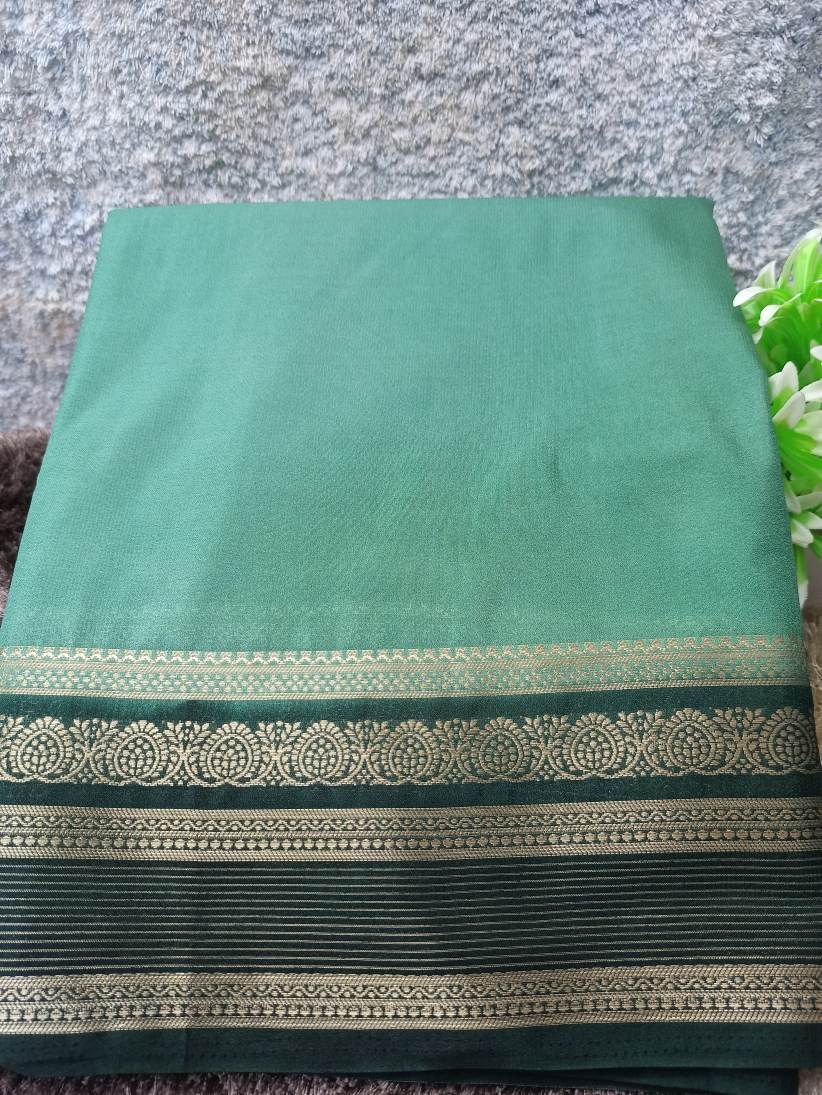 Artificial / Mix Crape Sarees ( Semi Crape )