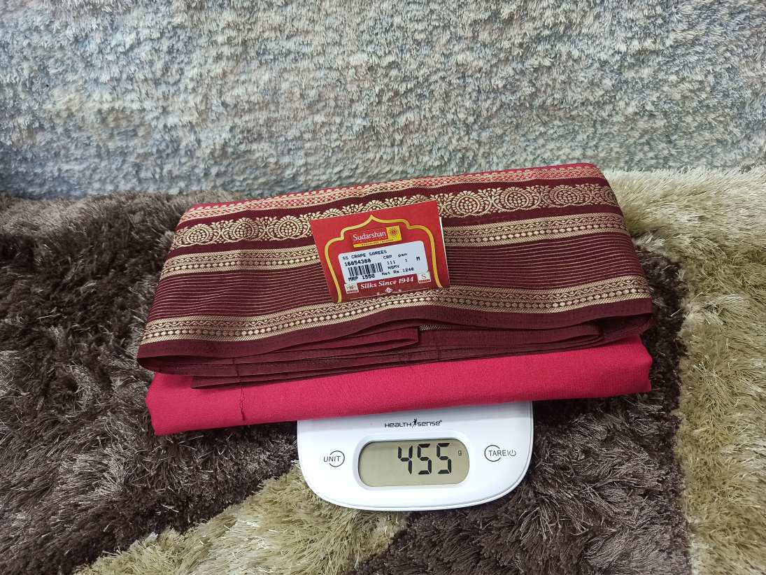 Artificial / Mix Crape Sarees ( Semi Crape )