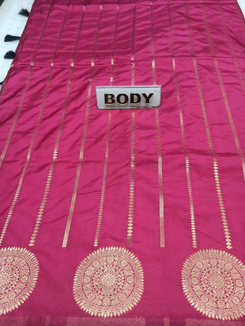 Artificial / Mix Crape Sarees ( Semi Crape )