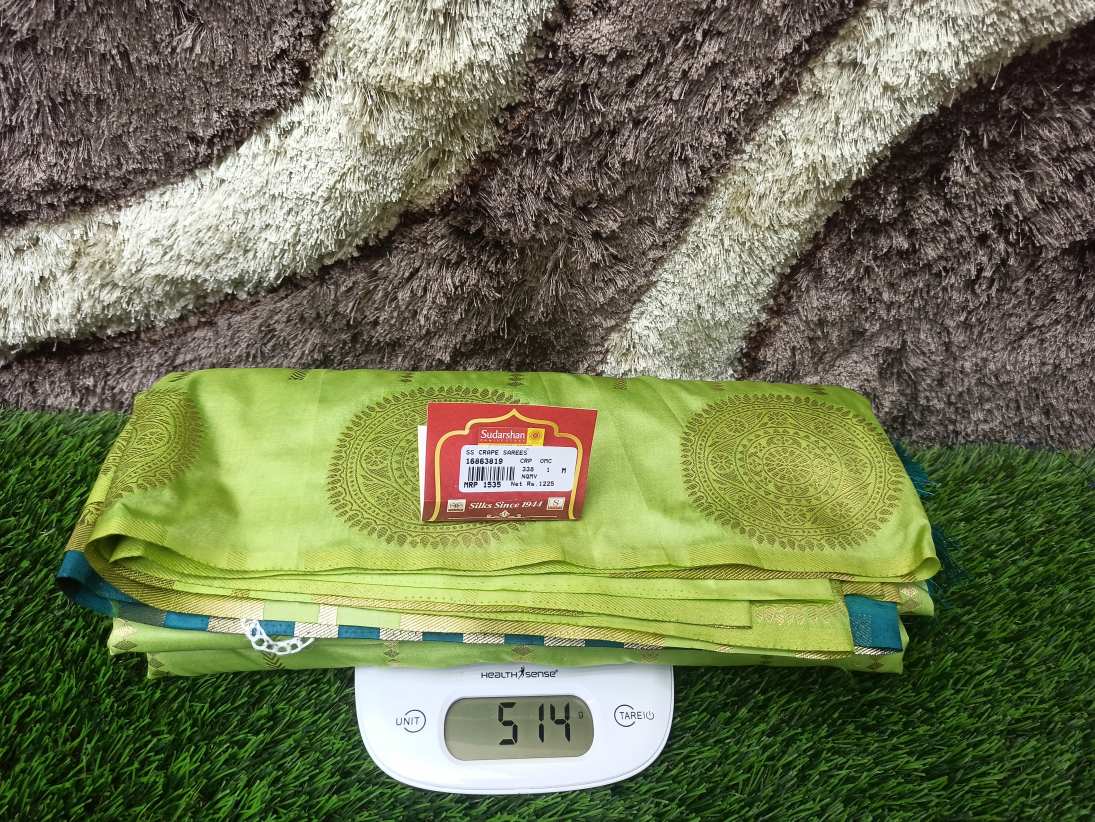 Artificial / Mix Crape Sarees ( Semi Crape )