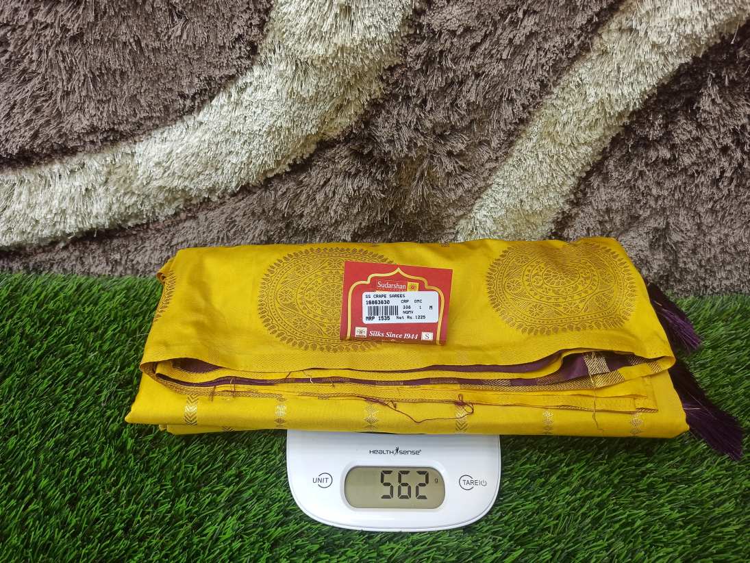 Artificial / Mix Crape Sarees ( Semi Crape )